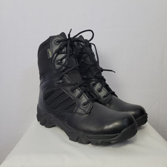 Bates GX-8 Gore Tex Side Zip Boots men\'s size 11.5 Black Waterproof Tactical New main image 6